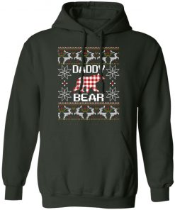 Daddy Bear Matching Family Season Ugly Christmas