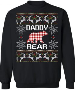 Daddy Bear Matching Family Season Ugly Christmas Sweater