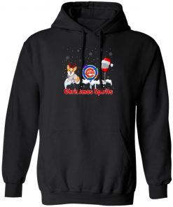 Chicago Cubs Corgi Christmas Spirit hoodie