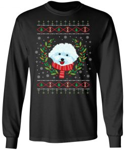 Bichon Frize Jumper Ugly Christmas