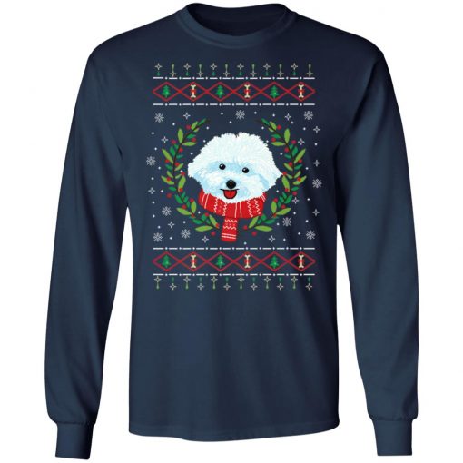 Bichon Frize Jumper Ugly Christmas