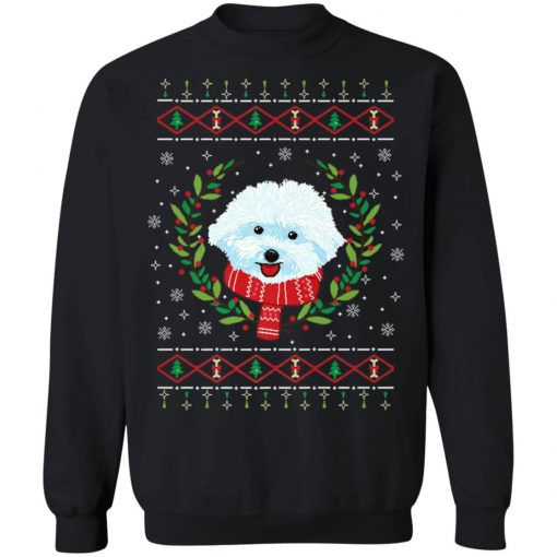 Bichon Frize Jumper Ugly Christmas Sweater