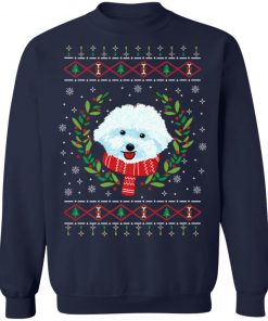 Bichon Frize Jumper Ugly Christmas Sweater