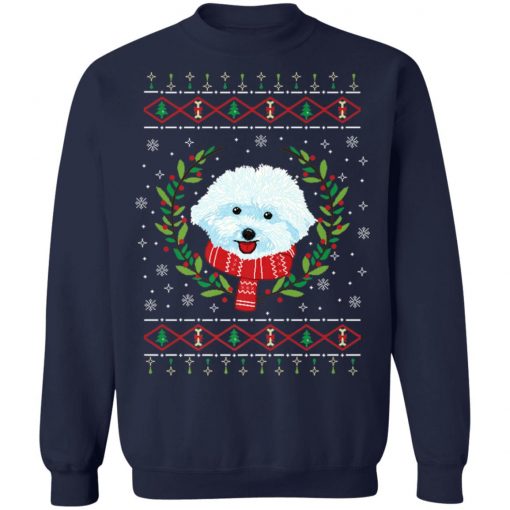 Bichon Frize Jumper Ugly Christmas Sweater