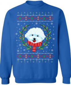 Bichon Frize Jumper Ugly Christmas Sweater