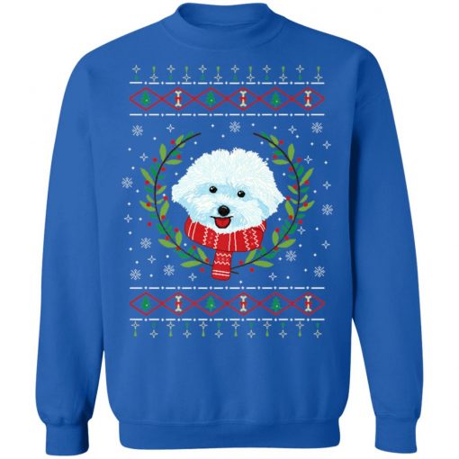 Bichon Frize Jumper Ugly Christmas Sweater