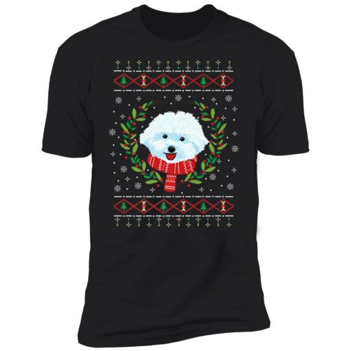 Bichon Frize Jumper Ugly Christmas