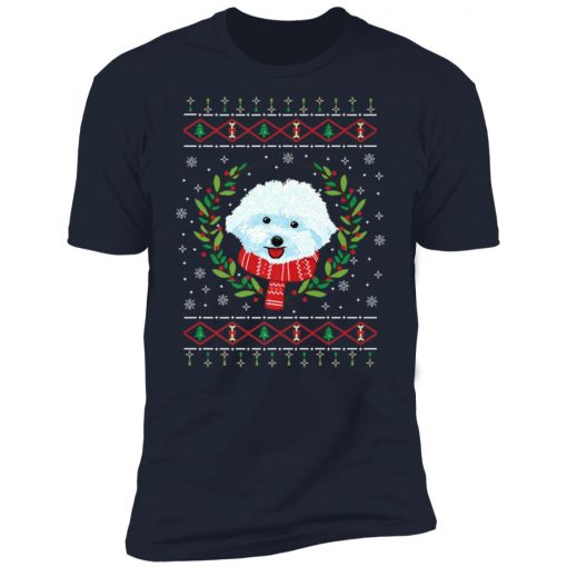 Bichon Frize Jumper Ugly Christmas