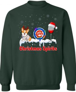 Chicago Cubs Corgi Christmas Spirit Sweatshirt