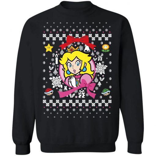 Super Mario Classic Ugly Christmas Sweatshirt