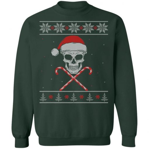 Skull Skeleton Ugly Christmas Sweater