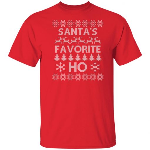 Santas Favorite Ho Funny Ugly Christmas