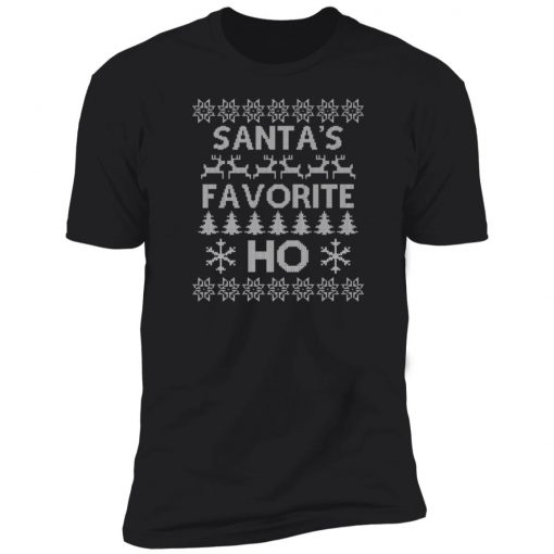 Santas Favorite Ho Funny Ugly Christmas