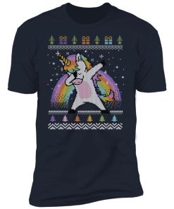 Dabbing Unicorn Ugly Christmas