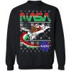 NASA Santa Rocket Ugly Christmas Sweater