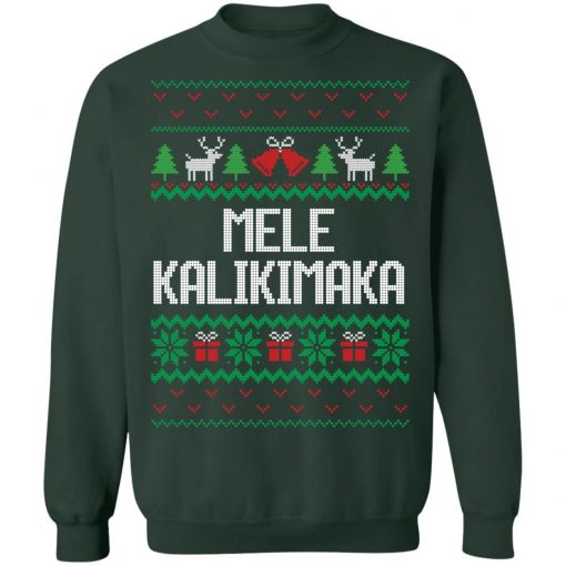 Mele Kalikimaka Hawaiian Cruise Ugly Christmas sweater