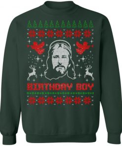 Jesus Birthday Boy Ugly Christmas Sweater