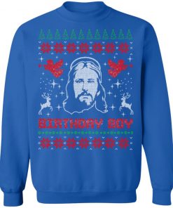 Jesus Birthday Boy Ugly Christmas Sweater