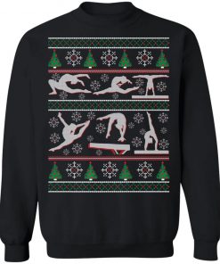 Gymnastics Ugly Christmas Sweatshirt