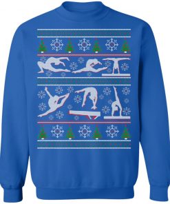 Gymnastics Ugly Christmas Sweatshirt