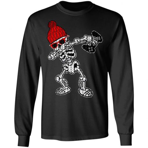 Funny Video Game Shirt Dab Skeleton Ugly Christmas