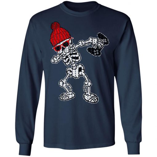 Funny Video Game Shirt Dab Skeleton Ugly Christmas