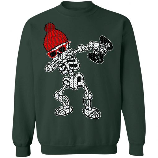 Funny Video Game Shirt Dab Skeleton Ugly Christmas