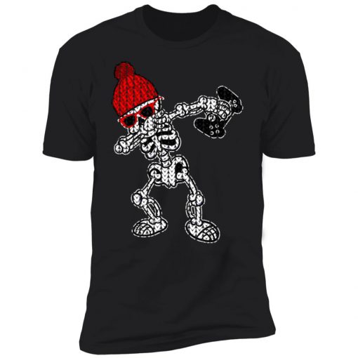 Funny Video Game Shirt Dab Skeleton Ugly Christmas