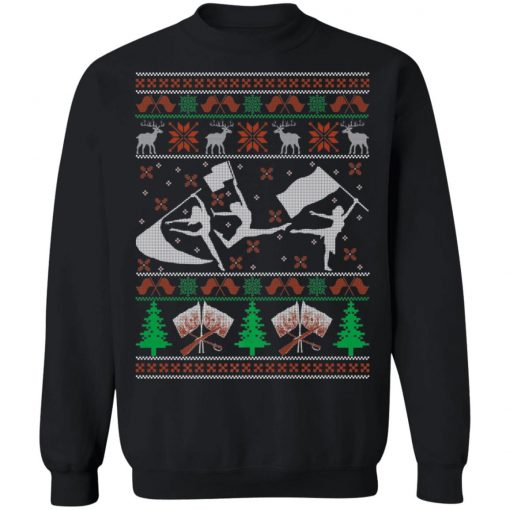 Color Guard Winter Guard Holiday Ugly Christmas Sweater