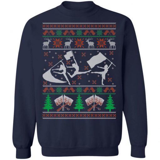 Color Guard Winter Guard Holiday Ugly Christmas Sweater