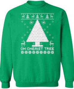 Chemist Tree Shirt Oh Chemistry Ugly Christmas Sweater