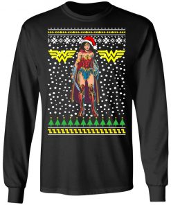 DC Comic Wonder Woman Santa Hat Ugly Christmas