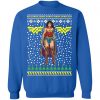 DC Comic Wonder Woman Ugly Christmas Sweatshirt