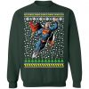 DC Comic Superman Ugly Christmas Sweatshirt