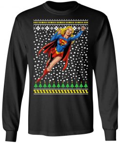 DC Comic Supergirl Sweatshirt Christmas