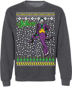 DC Comic Joker Ugly Christmas Sweatshirt