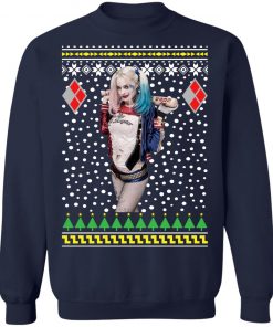 DC Comic Harley Quinn Christmas Ugly Sweatshirt