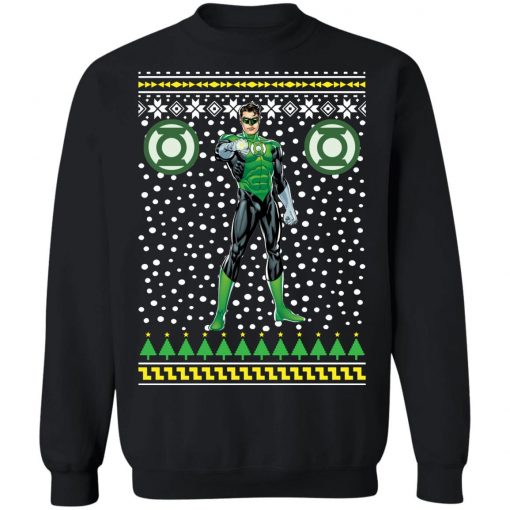 DC Comic Green Lantern Ugly Christmas Sweatshirt