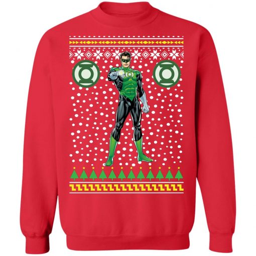 DC Comic Green Lantern Ugly Christmas Sweatshirt