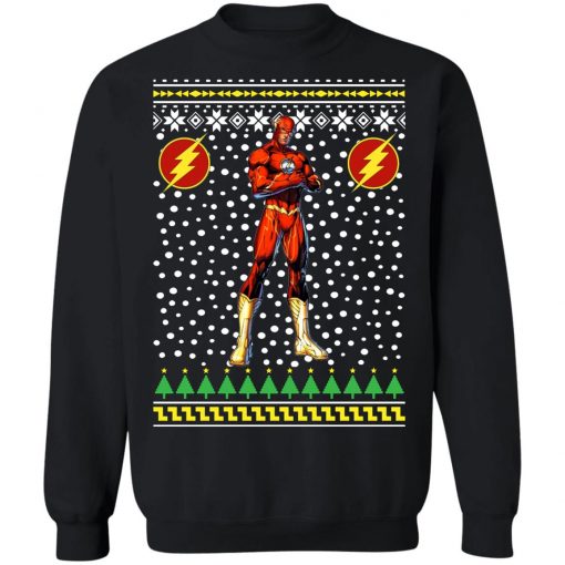 DC Comic Flash Ugly Christmas Sweatshirt