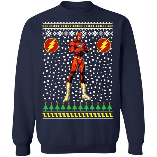 DC Comic Flash Ugly Christmas Sweatshirt