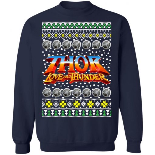 Thor Logo Ugly Christmas Sweater