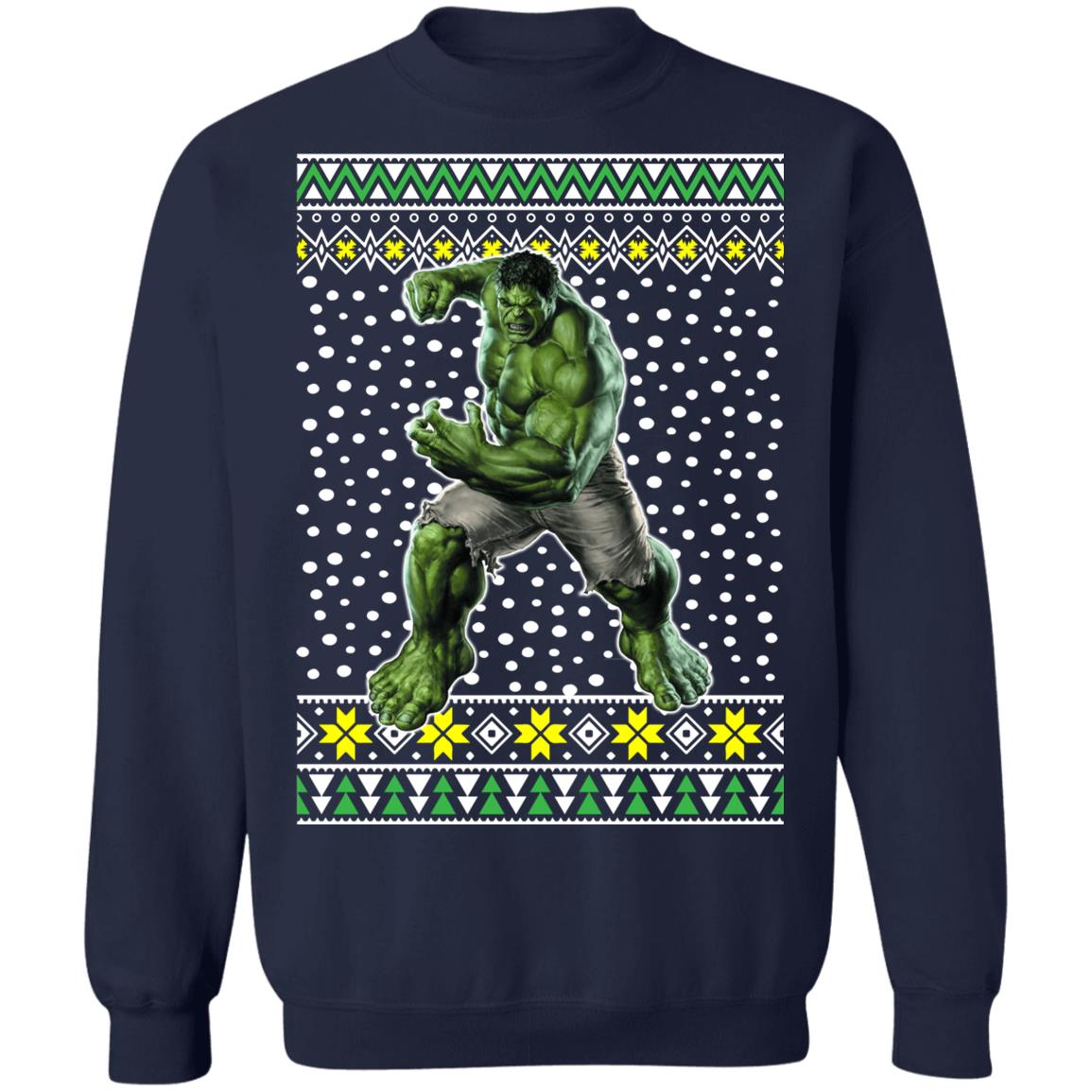 Meesterschap periodieke Grommen The Incredible Hulk Ugly Christmas Sweater Shirt Hoodie - Q-Finder Trending  Design T Shirt