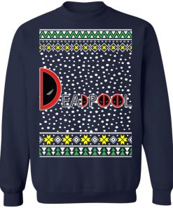 Deadpool Logo Ugly Christmas Sweater