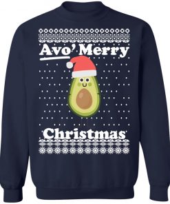 Avo Merry Christmas Funny Christmas Ugly Sweatshirt