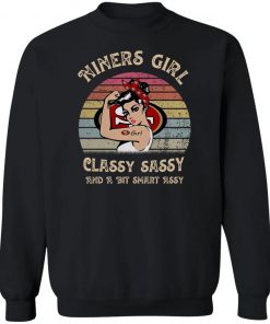 Niners Girl Classy Sassy And A Bit Smart Assy Vintage Tee