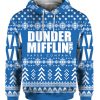 The Office Dunder Mifflin 3D Print Christmas Ugly hoodie