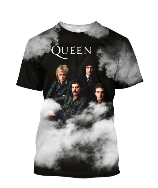 Queen Rock Band 3D Print Hoodie Sweater Shirt Tank