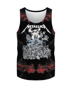 Metallica Rock Band 3D Print Hoodie Sweatshirt Tank