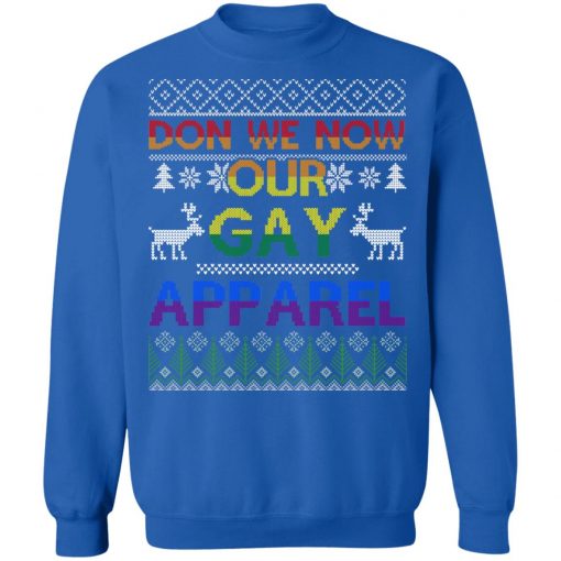Don We Now Our Gay Apparel Funny Ugly Christmas Sweater